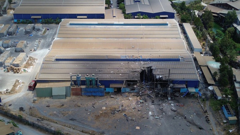 Vụ nổ lò hơi ở công ty gỗ khiến 6 người tử vong: Tạm giữ giám đốc công ty- Ảnh 1. Vụ nổ lò hơi ở công ty gỗ khiến 6 người tử vong: Tạm giữ giám đốc công ty- Ảnh 1.