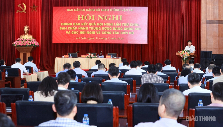 Ban C&aacute;n sự đảng Bộ GTVT th&ocirc;ng b&aacute;o nhanh kết quả Hội nghị Trung ương 9, kh&oacute;a XIII- Ảnh 2.