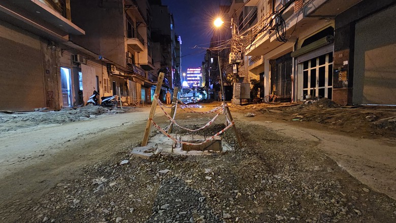 Bất an công trường thi công đường vào 5 trường học- Ảnh 14. Bất an công trường thi công đường vào 5 trường học- Ảnh 14.