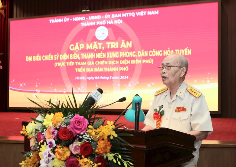 H&agrave; Nội gặp mặt, tri &acirc;n c&aacute;c chiến sĩ tham gia chiến dịch Điện Bi&ecirc;n Phủ- Ảnh 2.