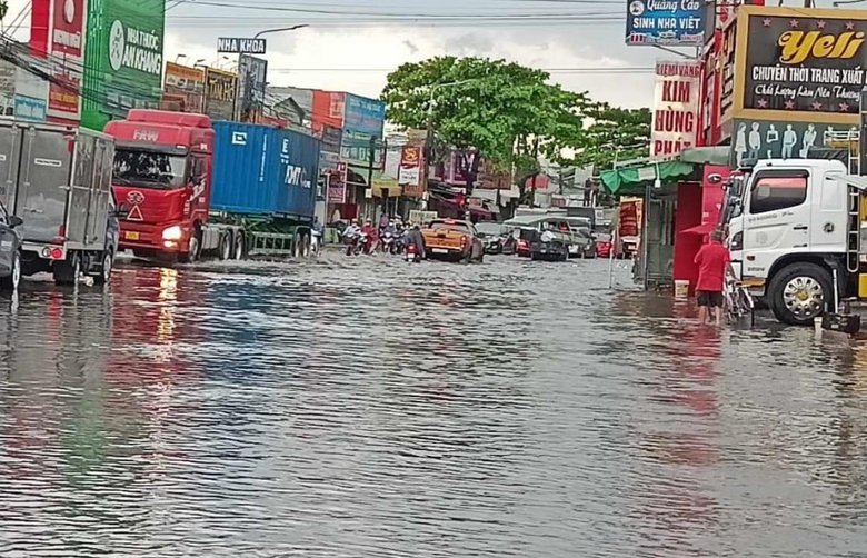 Mưa giải nhiệt g&acirc;y ngập nhiều tuyến đường ở Đồng Nai- Ảnh 5.