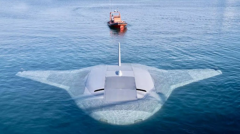 Thiết bị ngầm khổng lồ kh&ocirc;ng người l&aacute;i Manta Ray của Mỹ thực hiện nhiệm vụ g&igrave;?- Ảnh 1.
