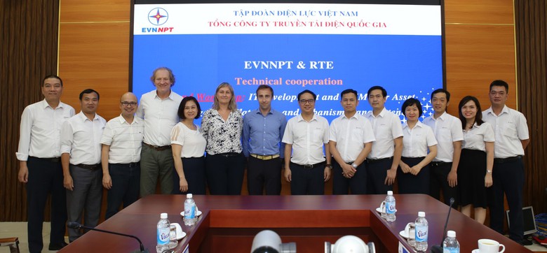 EVNNPT v&agrave; đối t&aacute;c Ph&aacute;p l&agrave;m việc về triển khai hệ thống th&ocirc;ng tin quản l&yacute; t&agrave;i sản lưới điện- Ảnh 1.