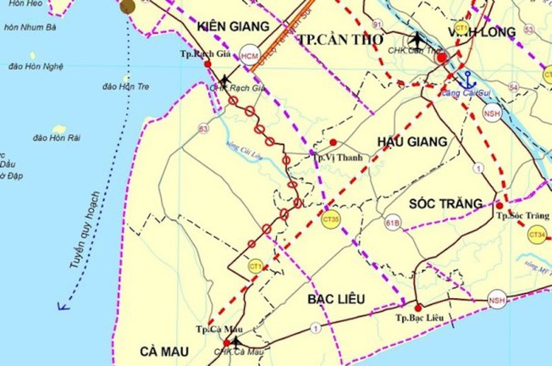 GPMB đường Hồ Ch&iacute; Minh đoạn Rạch Sỏi - Bến Nhất, G&ograve; Quao - Vĩnh Thuận đ&atilde; khả quan- Ảnh 1.
