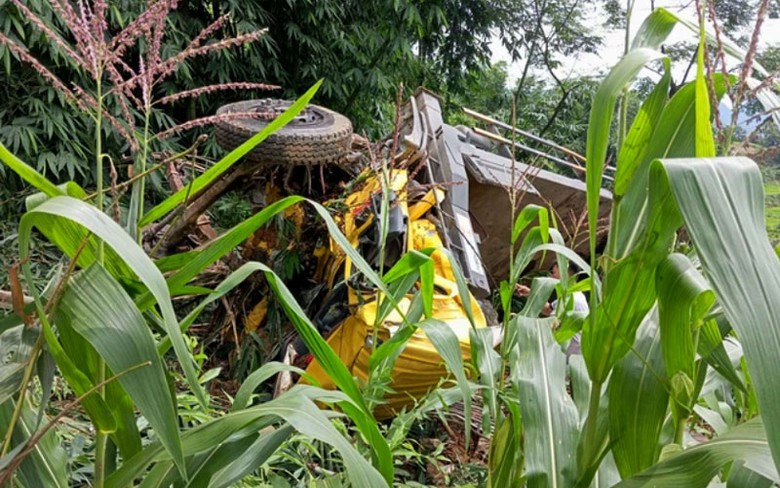 Hiện trường vụ tai nạn giao thông - Ảnh: CACC. Hiện trường vụ tai nạn giao thông - Ảnh: CACC.