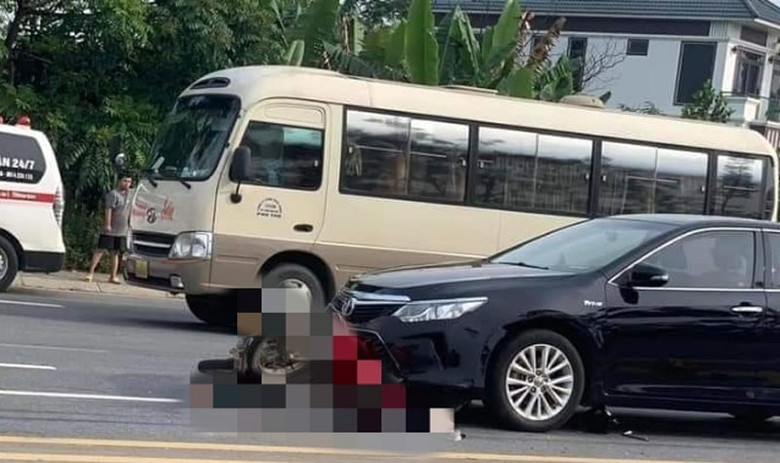 Hiện trường nơi xảy ra vụ tai nạn. Hiện trường nơi xảy ra vụ tai nạn.