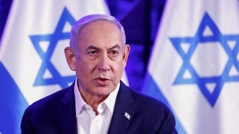 Thủ tướng Israel Benjamin Netanyahu giải t&aacute;n nội c&aacute;c chiến tranh- Ảnh 1.