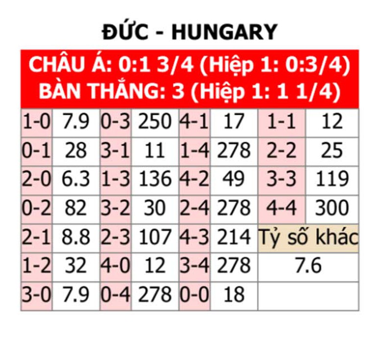 Soi tỷ lệ Đức vs Hungary (23h ngày 19/6), bảng A EURO 2024- Ảnh 2. Soi tỷ lệ Đức vs Hungary (23h ngày 19/6), bảng A EURO 2024- Ảnh 2.