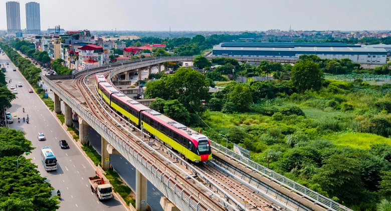 Tiến độ hai dự &aacute;n đường sắt đ&ocirc; thị ở H&agrave; Nội đang được triển khai thế n&agrave;o?- Ảnh 1.