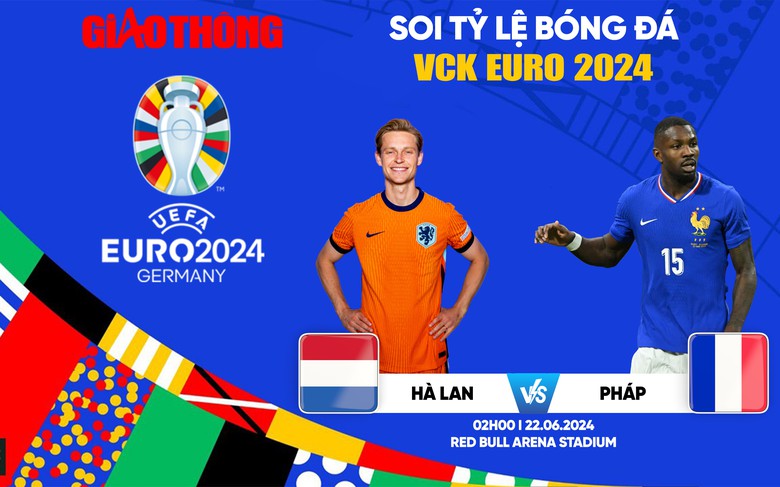 Soi tỷ lệ H&agrave; Lan vs Ph&aacute;p (2h ng&agrave;y 22/6), bảng D EURO 2024- Ảnh 1.