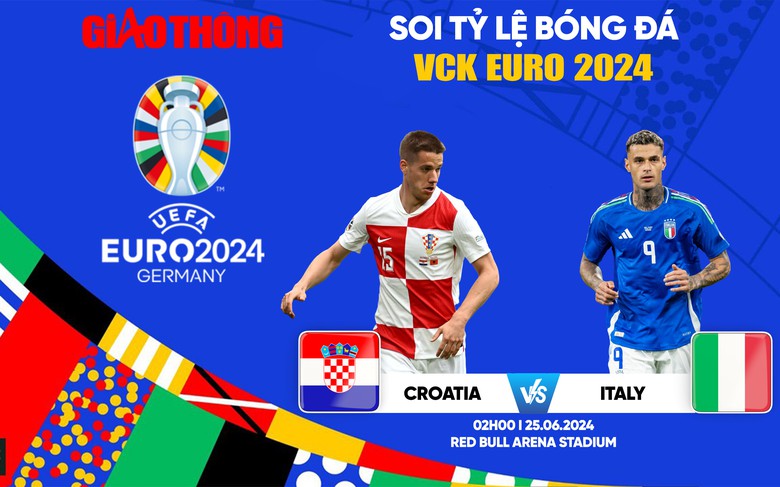 Soi tỷ lệ Croatia vs Italia (2h ng&agrave;y 25/6), bảng B EURO 2024- Ảnh 1.