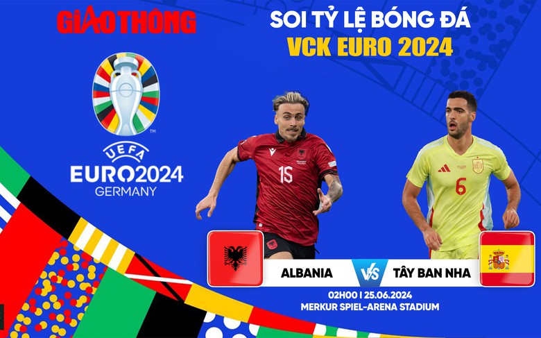 Soi tỷ lệ T&acirc;y Ban Nha vs Albania (2h ng&agrave;y 25/6), bảng B EURO 2024- Ảnh 1.