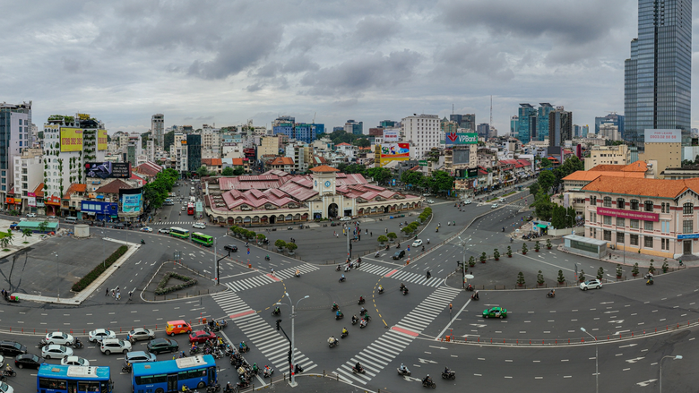 TP.HCM: Cấm xe lưu th&ocirc;ng 9 tuyến đường khu vực chợ Bến Th&agrave;nh ng&agrave;y 29/6 v&agrave; 1/7- Ảnh 1.