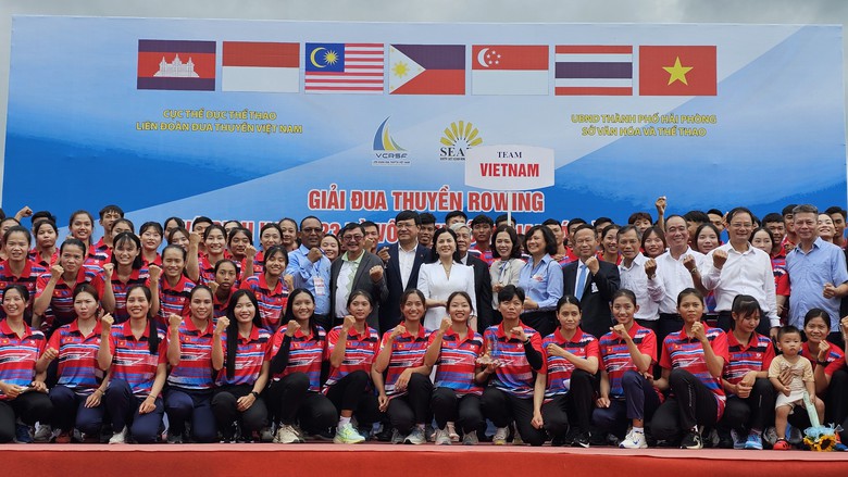 Hải Ph&ograve;ng: Khai mạc giải đua thuyền rowing V&ocirc; địch Đ&ocirc;ng Nam &Aacute; 2024- Ảnh 4.
