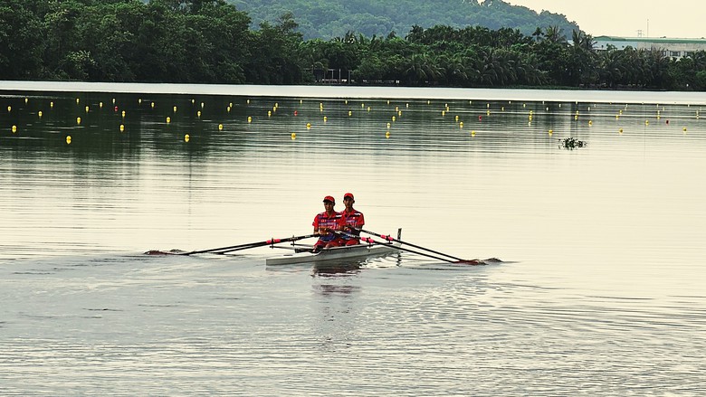 Hải Ph&ograve;ng: Khai mạc giải đua thuyền rowing V&ocirc; địch Đ&ocirc;ng Nam &Aacute; 2024- Ảnh 1.