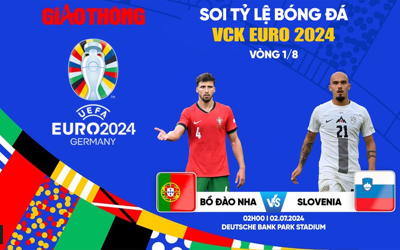 Soi tỷ lệ Bồ Đ&agrave;o Nha vs Slovenia (2h ng&agrave;y 2/7), v&ograve;ng 1/8 EURO 2024- Ảnh 1.