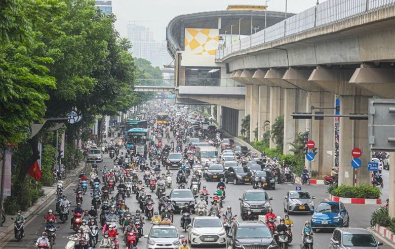 H&agrave; Nội xử l&yacute; xong 7 điểm đen &ugrave;n tắc giao th&ocirc;ng- Ảnh 1.