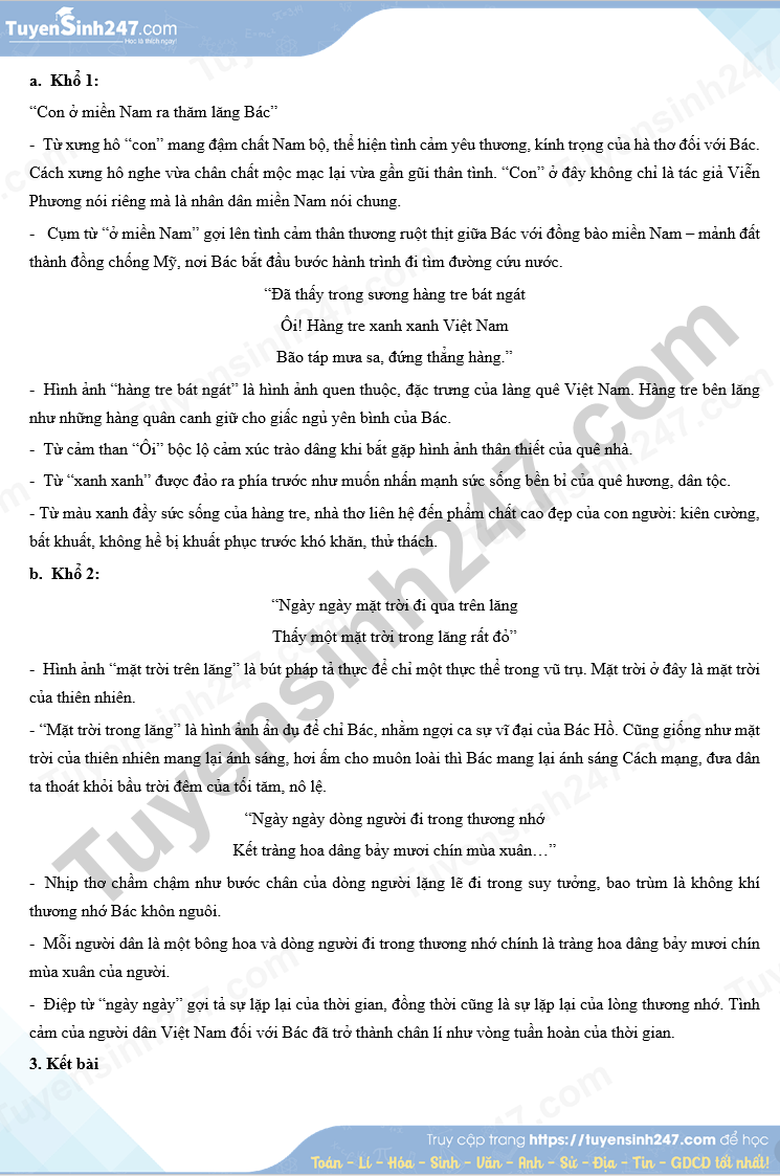 Đáp án đề thi tuyển sinh lớp 10 môn Ngữ văn Bình Phước năm 2024- Ảnh 5. Đáp án đề thi tuyển sinh lớp 10 môn Ngữ văn Bình Phước năm 2024- Ảnh 5.