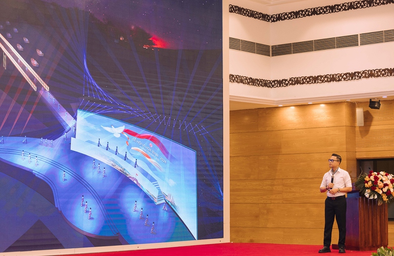 Lễ hội V&igrave; h&ograve;a b&igrave;nh sẽ biểu diễn thực cảnh ở s&acirc;n khấu đa kh&ocirc;ng gian- Ảnh 2.