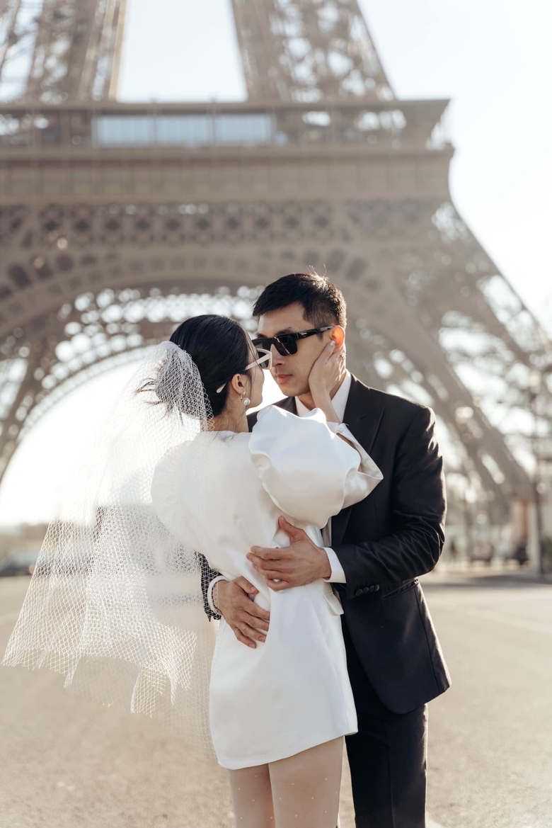 Lộ ảnh hiếm trong lễ đ&iacute;nh h&ocirc;n ri&ecirc;ng tư của Midu v&agrave; chồng thiếu gia- Ảnh 5.