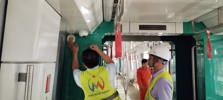 10 đo&agrave;n t&agrave;u Metro Nhổn - ga H&agrave; Nội vừa được đăng kiểm- Ảnh 2.