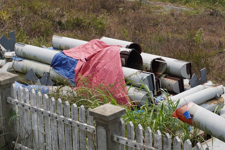 Cận cảnh đập dâng 1.500 tỷ chưa biết ngày hoàn thành- Ảnh 6. Cận cảnh đập dâng 1.500 tỷ chưa biết ngày hoàn thành- Ảnh 6.