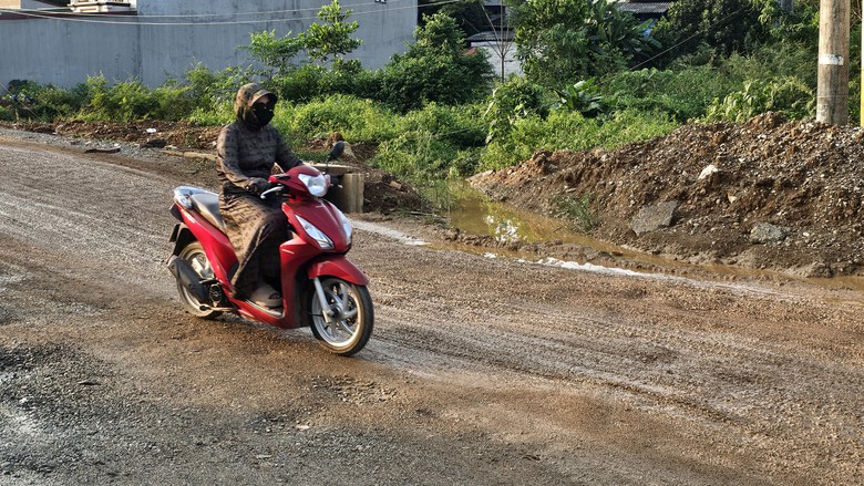 H&agrave; Nội: Dự &aacute;n đường tỉnh 414C thi c&ocirc;ng ẩu, tai nạn chực chờ- Ảnh 7.