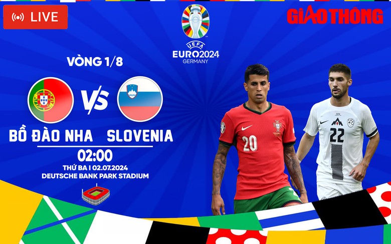 Link xem trực tiếp Bồ Đ&agrave;o Nha vs Slovenia (2h ng&agrave;y 2/7), v&ograve;ng 1/8 EURO 2024- Ảnh 1.