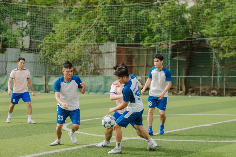 S&ocirc;i nổi Giải b&oacute;ng đ&aacute; Si&ecirc;u c&uacute;p h&egrave; 2024 Bộ GTVT- Ảnh 1.