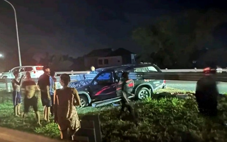 Hiện trường vụ tai nạn. Hiện trường vụ tai nạn.