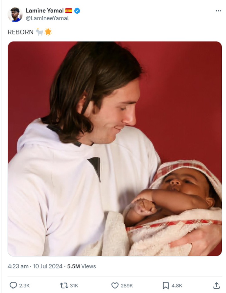 B&iacute; mật sau tấm ảnh Messi tắm cho thần đồng 16 tuổi g&acirc;y sốt tại EURO- Ảnh 2.