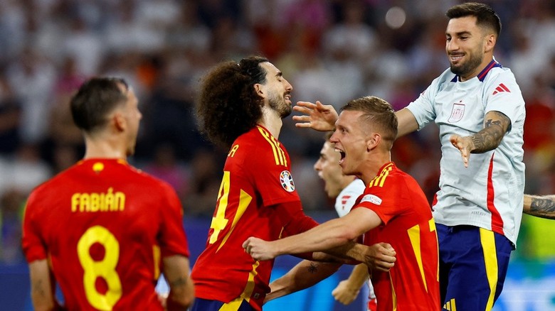 T&acirc;y Ban Nha sở hữu thống k&ecirc; khiến Anh lo sốt v&oacute; trước chung kết EURO 2024- Ảnh 1.