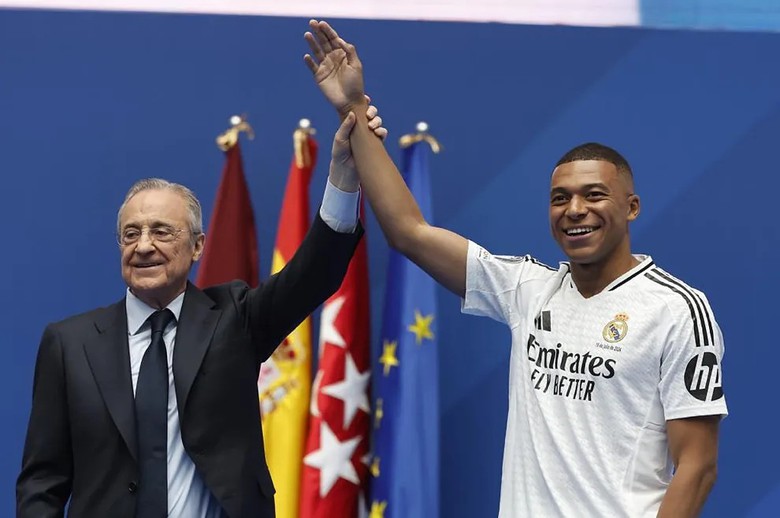 Mbappe x&ocirc; đổ kỷ lục tồn tại 15 năm của Ronaldo trong ng&agrave;y ra mắt Real Madrid- Ảnh 1.