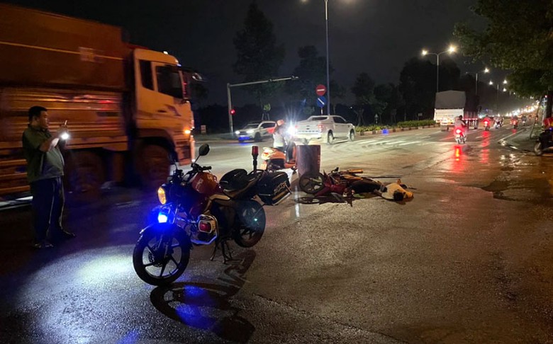 Hiện trường vụ tai nạn. Hiện trường vụ tai nạn.