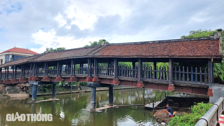 Ngắm những c&acirc;y cầu ng&oacute;i độc đ&aacute;o ở v&ugrave;ng biển Ninh B&igrave;nh- Ảnh 1.