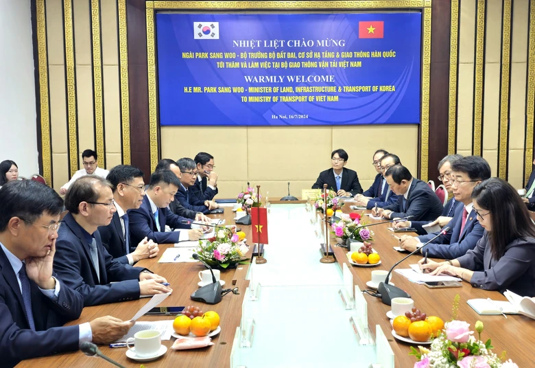 H&agrave;n Quốc đề xuất k&yacute; ghi nhớ hợp t&aacute;c đường sắt tốc độ cao với Việt Nam- Ảnh 1.
