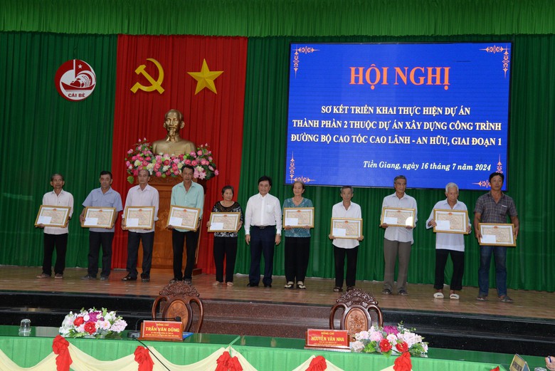 Tiền Giang: Thưởng lớn cho người d&acirc;n giao mặt bằng sớm để l&agrave;m cao tốc Cao L&atilde;nh - An Hữu- Ảnh 2.