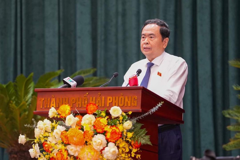 Chủ tịch Quốc hội: Hải Ph&ograve;ng c&oacute; nhiều điều kiện để bứt ph&aacute;- Ảnh 1.