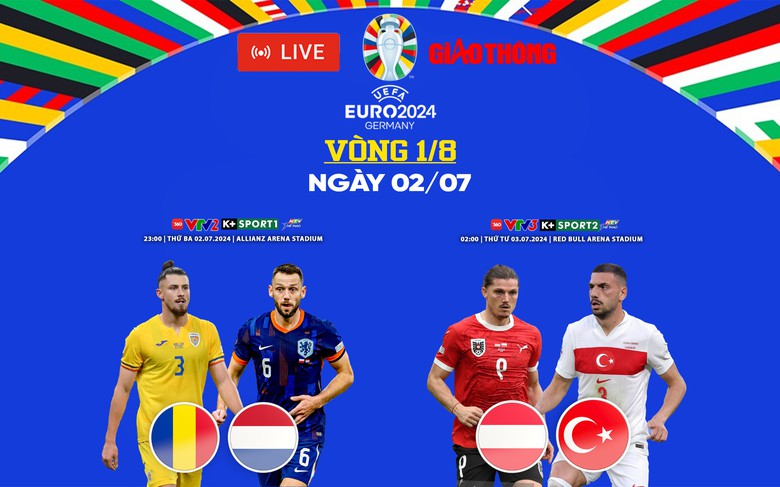 Trực tiếp EURO 2024, VTV2 VTV3 trực tiếp b&oacute;ng đ&aacute; h&ocirc;m nay 3/7- Ảnh 1.
