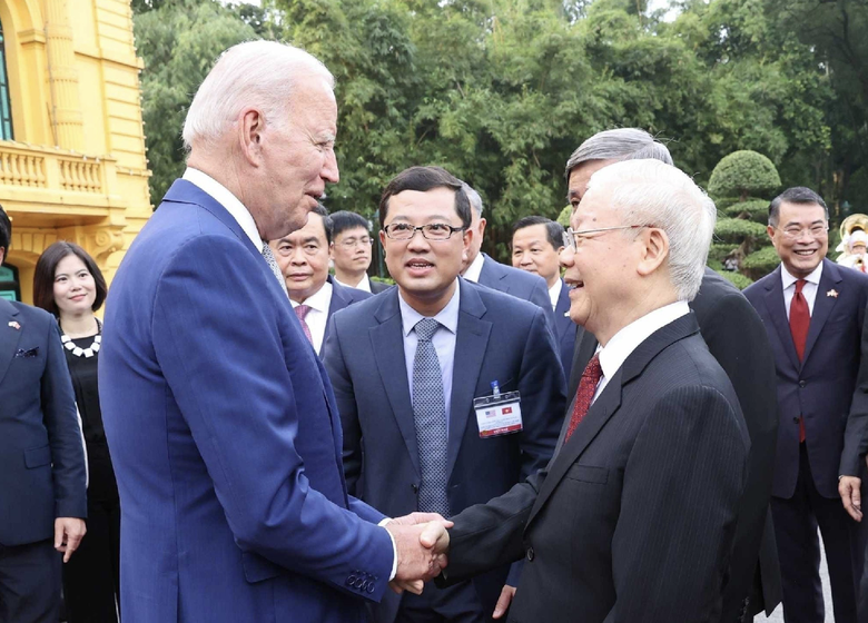 Bộ trưởng Ngoại giao n&oacute;i về di sản đối ngoại của Tổng B&iacute; thư Nguyễn Ph&uacute; Trọng- Ảnh 3.