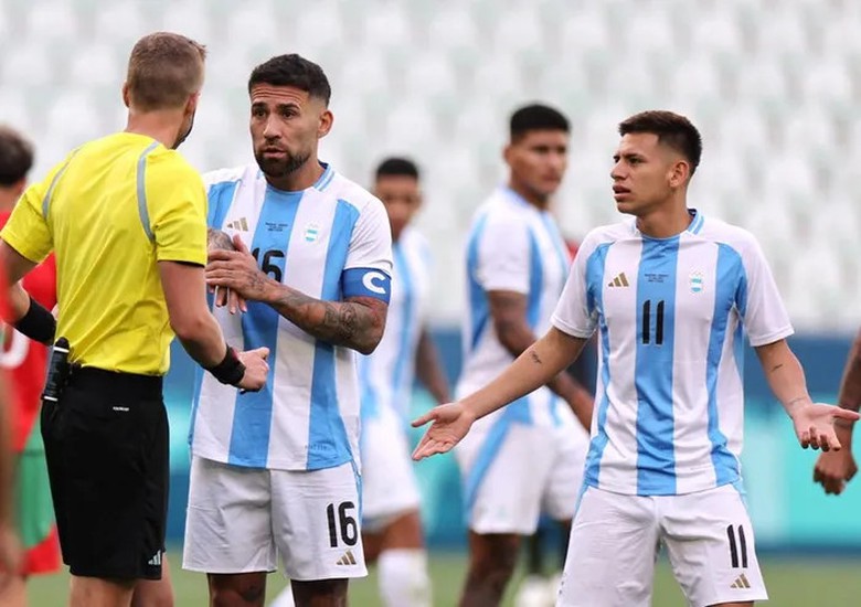 Trận Argentina thua sốc Ma Rốc ở Olympic xảy ra điều chưa từng có trong lịch sử- Ảnh 1. Trận Argentina thua sốc Ma Rốc ở Olympic xảy ra điều chưa từng có trong lịch sử- Ảnh 1.