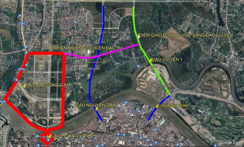 Hải Ph&ograve;ng chi gần 900 tỷ để l&agrave;m hơn 2km đường ra đảo Vũ Y&ecirc;n- Ảnh 2.