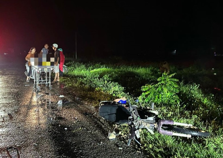 Đ&acirc;m v&agrave;o b&ograve; thả r&ocirc;ng tr&ecirc;n đường, người đ&agrave;n &ocirc;ng tử vong- Ảnh 1.