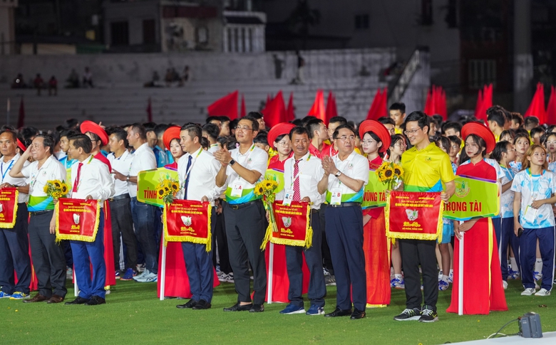 Khai mạc Hội khỏe Ph&ugrave; Đổng to&agrave;n quốc lần thứ X tại Hải Ph&ograve;ng- Ảnh 9.