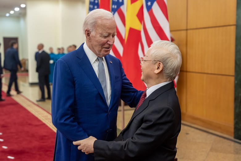 Thư chia buồn của Tổng thống Joe Biden trước sự ra đi của Tổng B&iacute; thư Nguyễn Ph&uacute; Trọng- Ảnh 1.