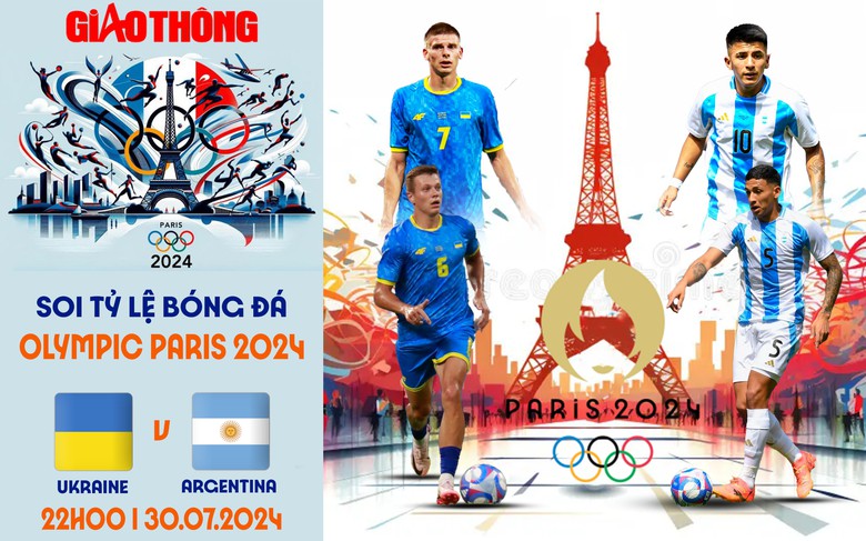 Nhận định, soi tỷ lệ Ukraine vs Argentina (22h ng&agrave;y 30/7), bảng B b&oacute;ng đ&aacute; nam Olympic 2024- Ảnh 1.