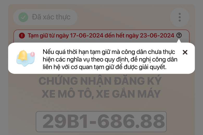 Người vi phạm cần l&agrave;m g&igrave; khi bị tước bằng l&aacute;i tr&ecirc;n VNeID?- Ảnh 2.