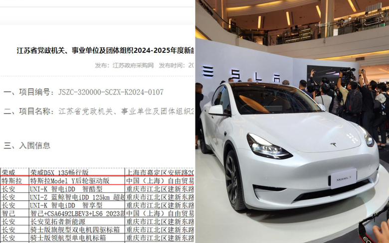 Xe Tesla bất ngờ lọt v&agrave;o danh s&aacute;ch mua xe c&ocirc;ng vụ của một tỉnh Trung Quốc- Ảnh 1.