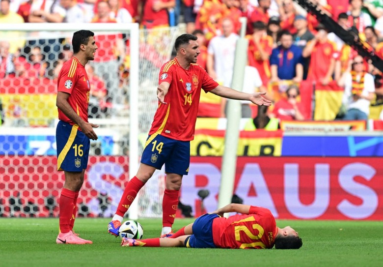 T&acirc;y Ban Nha trả gi&aacute; cực đắt sau trận thắng Đức ở tứ kết EURO 2024- Ảnh 1.