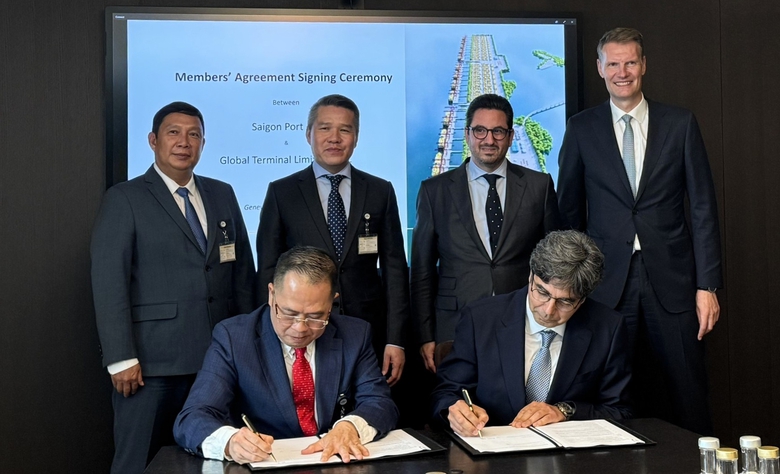 Th&agrave;nh lập li&ecirc;n doanh khai th&aacute;c bến container số 3, 4 Lạch Huyện- Ảnh 1.